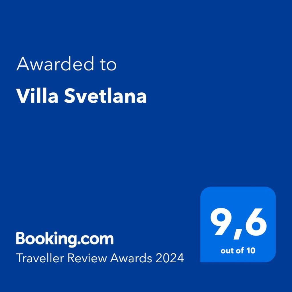 Villa Svetlana Прчань Экстерьер фото