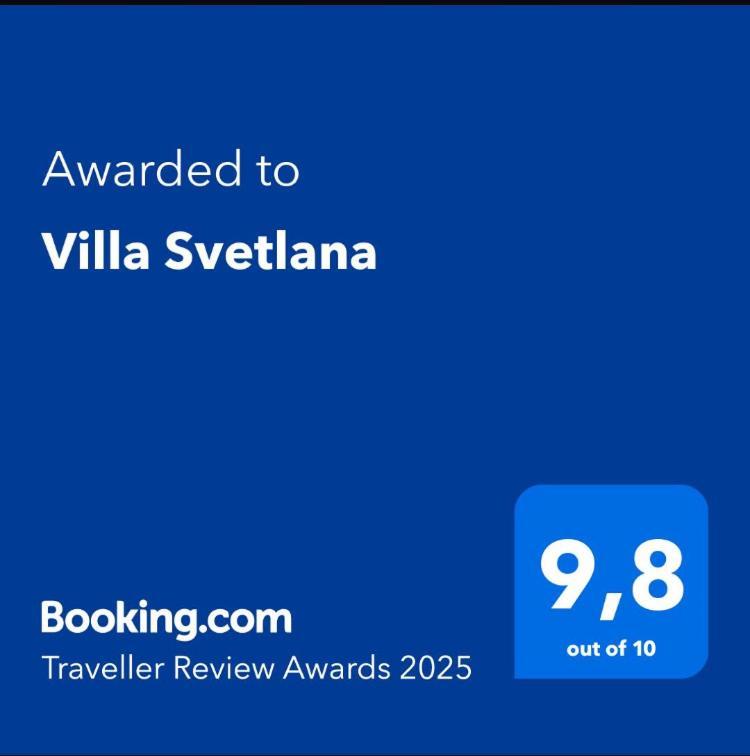Villa Svetlana Прчань Экстерьер фото